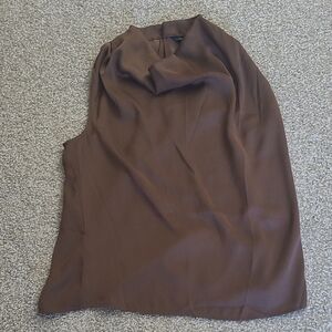 Banana Republic Chocolate Sleeveless Top